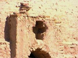 Hojelli, near Nukus, still contains ruins with crosses on them located near sacred burial sites