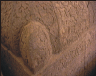 Detail of carved pillar base