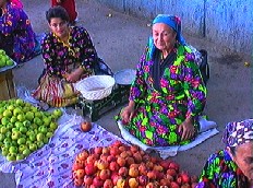 Fruit stalls