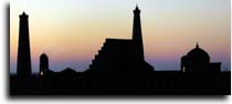 Khiva: night view